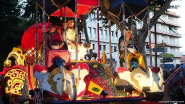 Carrozas Dénia 2016 – falla Les Roques