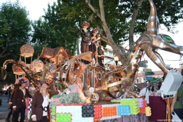 Carrozas Dénia 2016 – carroza infantil Falla Baix la Mar