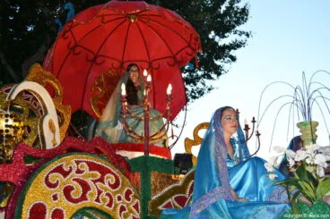 Carrozas Dénia 2016 – Fallera Mayor Les Roques