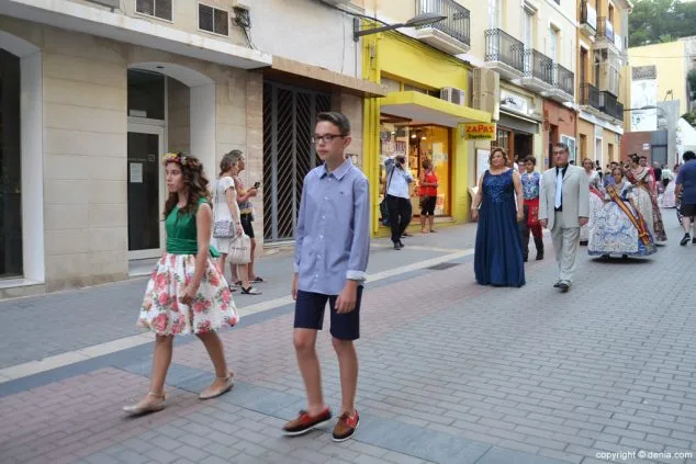 13 dia del fallero 2016 pasacalle de la falla baix la mar
