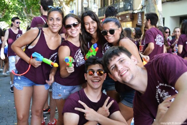 13 entrada de toros denia dia de los quintos en las fiestas de denia