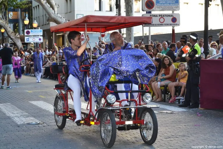 Carrozas Dénia 2016 - Comparsa Falla Saladar