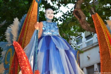 Carrozas Dénia 2016 – Fallera mayor falla Diana