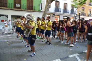 Entrada de toros Dénia – Cachorras band