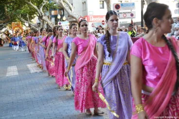 Carrozas Dénia 2016 – Comparsa Falla Saladar