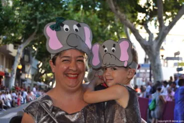 Carrozas Dénia 2016 – Comparsa infantil Falla Saladar