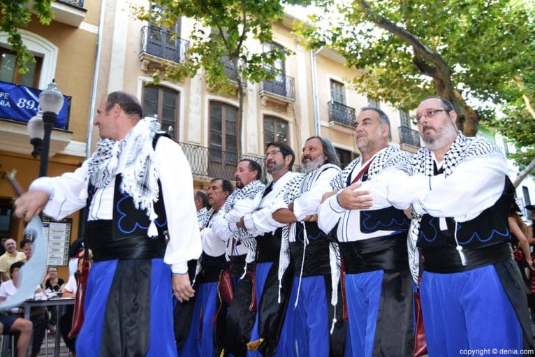 Entraeta Moros y Cristianos Fiestas Dénia 2016 - Filà Tuaregs