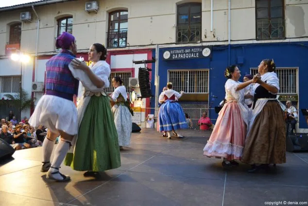 Dianium Dansa y Ras i Pla protagonizaron el XXII Aplec de Danses de Dénia 20 18 xxii aplec de danses de denia safanoiria dalcoi