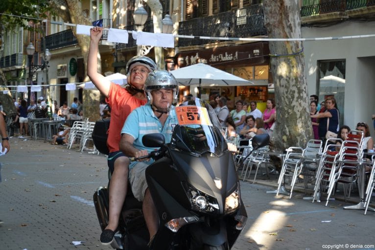 Carrera de cintas fiestas de Dénia 2016