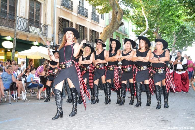 Entraeta Moros y Cristianos Fiestas Dénia 2016 - Filà Piratas Berberiscas