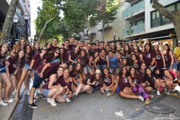 Entrada de toros Dénia – Quintos en la calle Campos
