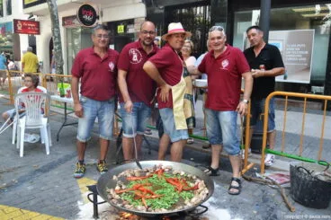 Paella de la Junta Local Fallera