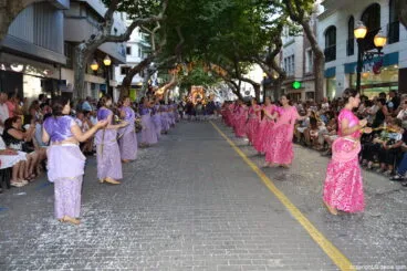 Carrozas Dénia 2016 – Comparsa falla Saladar