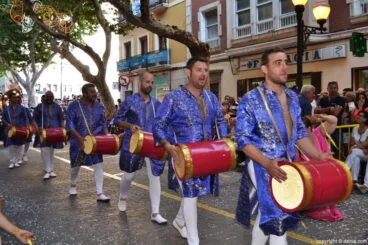 Carrozas Dénia 2016 – Comparsa falla Saladar