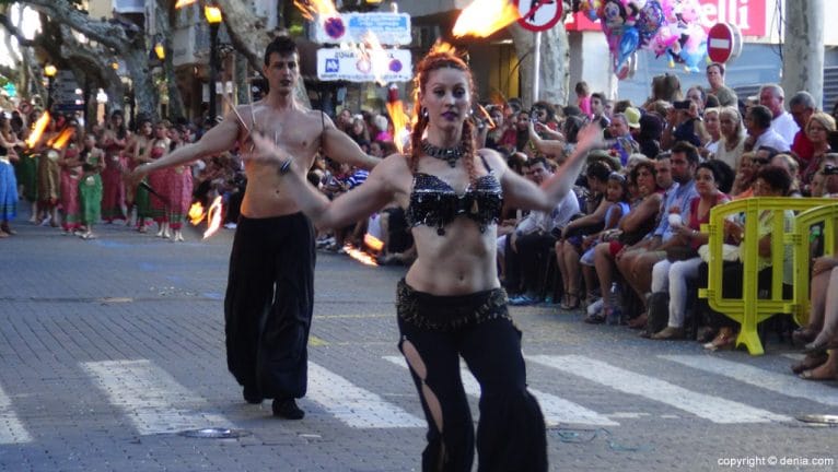 Carrozas de Dénia 2016 - Falla Oeste