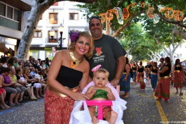 Carrozas de Dénia 2016 – Comparsa falla Oeste