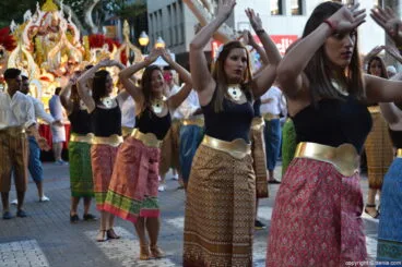 Carrozas de Dénia 2016 – Comparsa falla Oeste