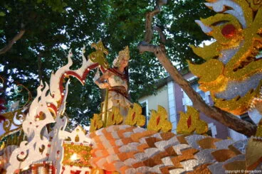 Carrozas de Dénia 2016 – fallera Mayor Falla Oeste