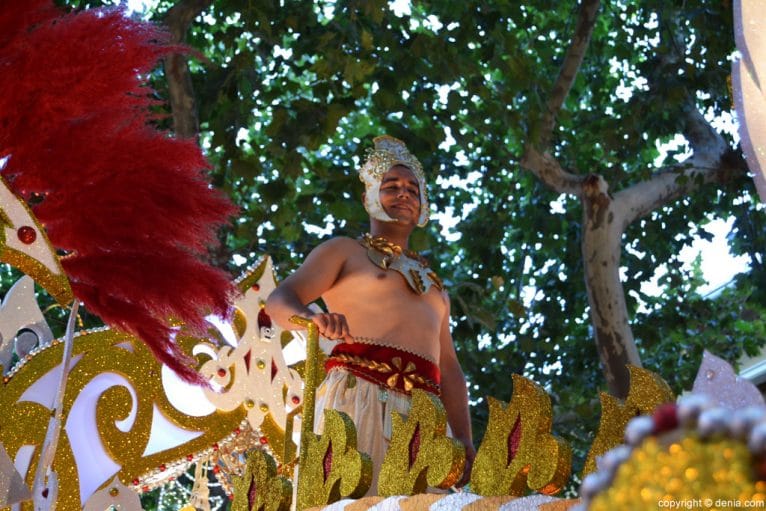 Carrozas de Dénia 2016 - Presidente Falla Oeste