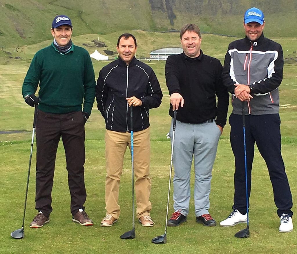 Carlos García director de la Sella Golf en Islandia