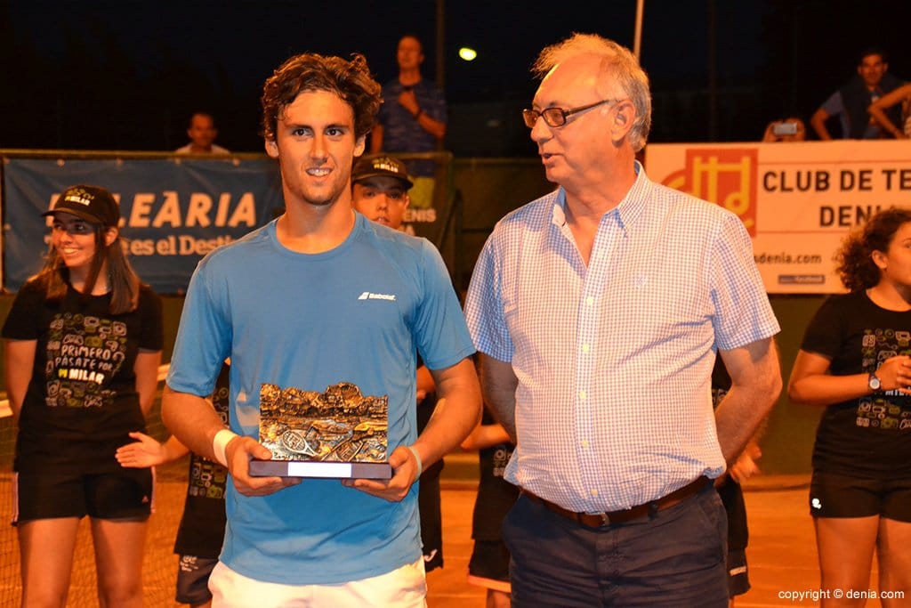 Carlos Taberner con Vicente Devesa