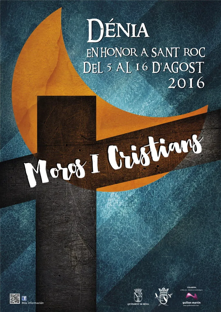 Programa de fiestas Moros y Cristianos Dénia 2016: Martes 16 de agosto 2 Cartel Moros y Cristianos Dénia 2016