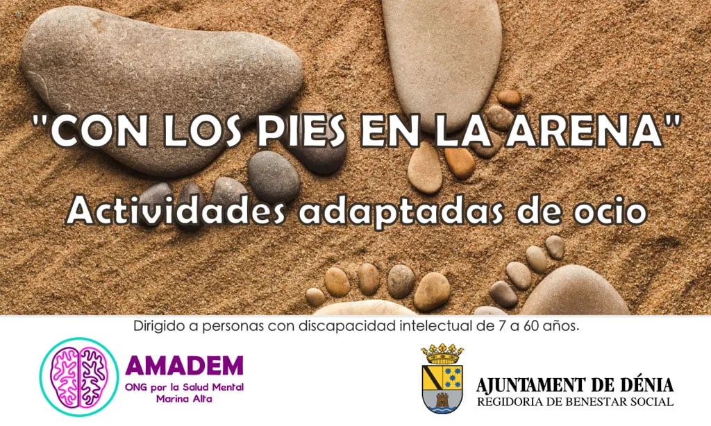 Abiertas las inscripciones para participar en las actividades de ocio adaptado en la playa 2 Con los pies en la arena 2016