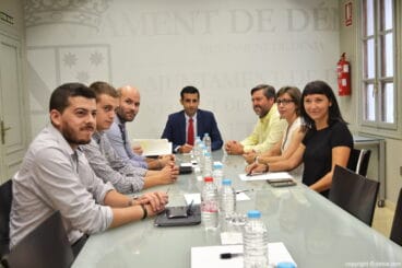 encuentro de alcaldes de la comarca con fgv