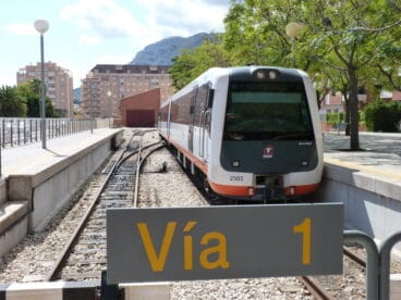 estacion de tren de denia