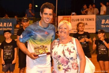 Jaume Munar con Digna Peinado