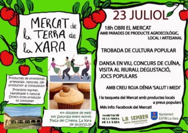 Mercat de la Terra La Xara 23 julio