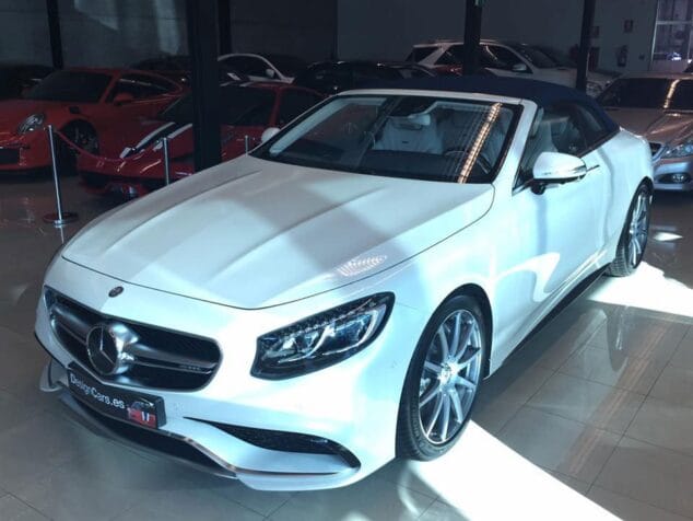 mercedes s63 amg cabrio design cars