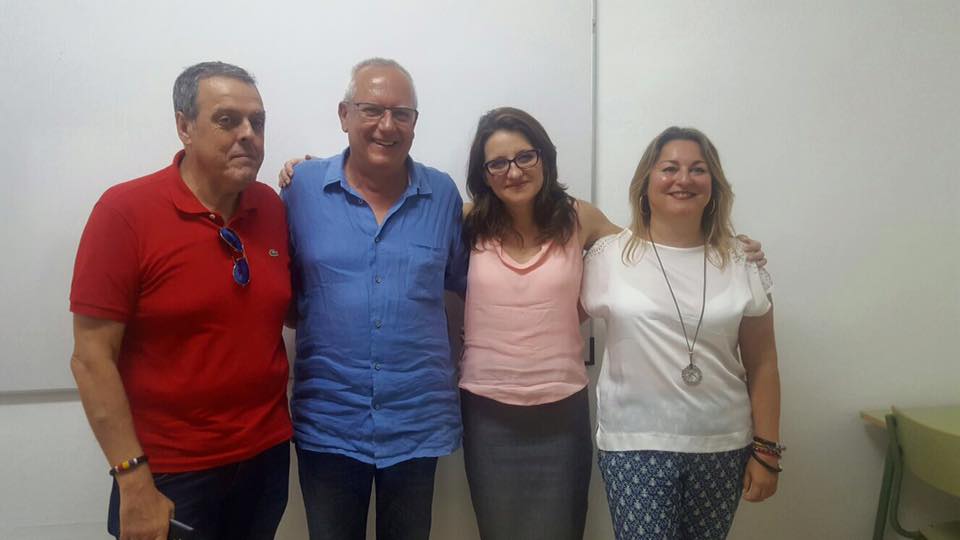 Mónica Oltra participa en los cursos de verano de la UNED de Dénia