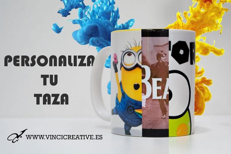 Personaliza tu taza en Vinci Creative