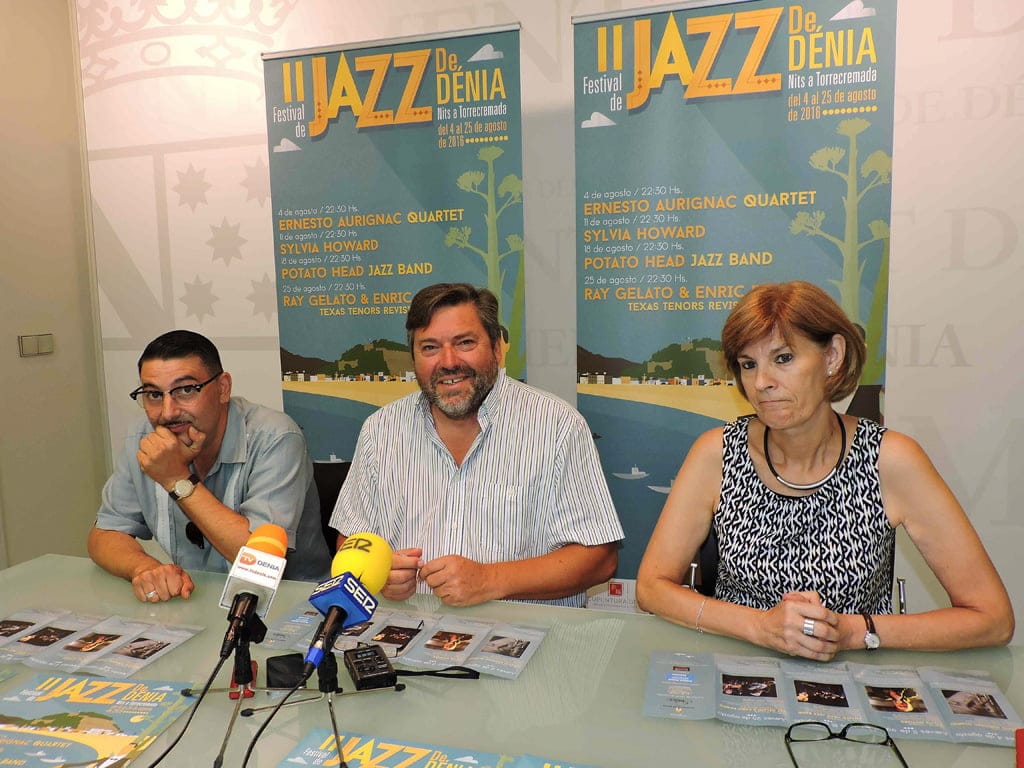 Presentación del festival de jazz de dénia