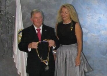 Traspaso de presidencia en el Rotary Dénia