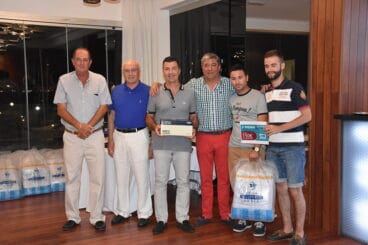 Tripulación de Solleric Dos segundo en el Trofeo de pesca Ciudad de Dénia