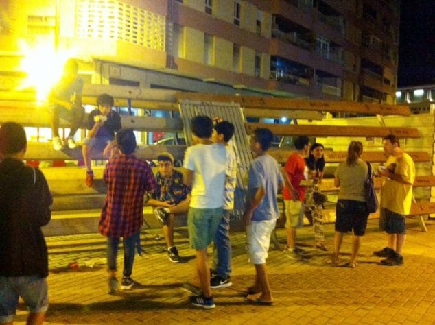 El Ejército de Salvación de Dénia celebró el campamento musical "Adoradores 3.0" 11 visita noctuna a denia