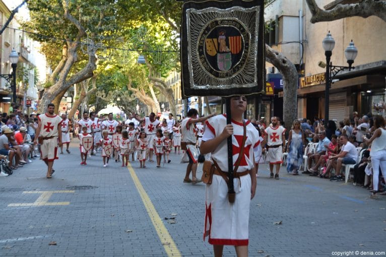 Desfile Infantil Dénia 2016 - Filà Templaris
