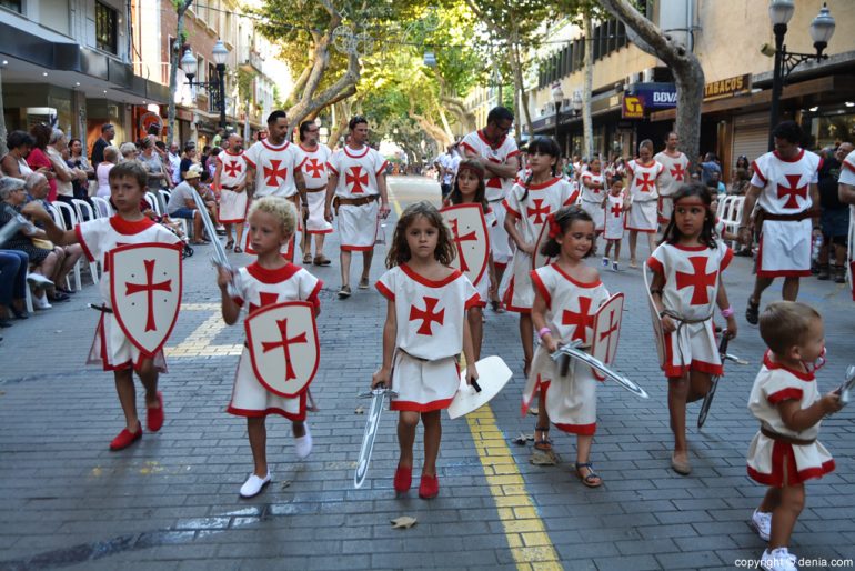 Desfile Infantil Dénia 2016 - Filà Templaris