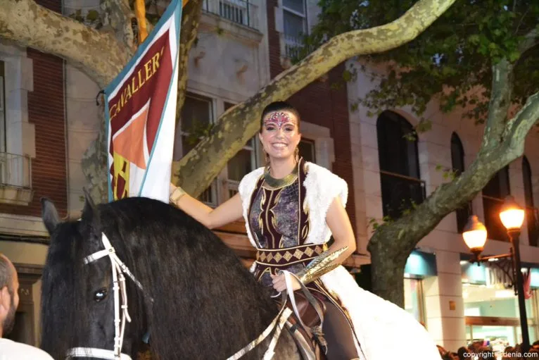 Capitanía Cristiana Cavallers - Hija mayor del capitán