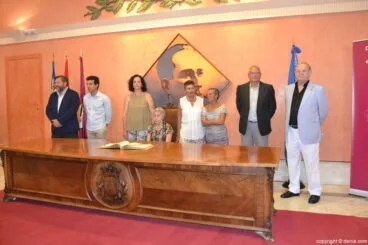 Homenaje al Tenor Cortis en Dénia – Acto en el Ayuntamiento