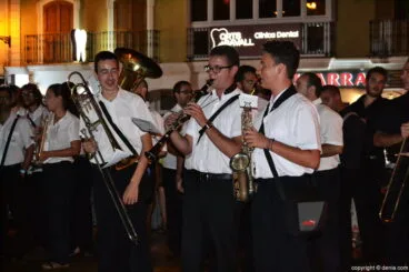 Concierto de Bandas de Moros y Cristianos Dénia 2016 – Músicos