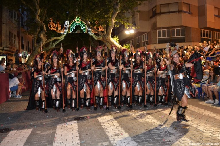 Capitanía Cristiana Cavallers - Escuadra de doce damas principales