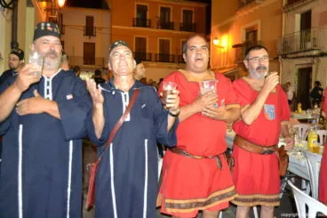 Recepción Capitanía Cristiana 2016 – Festeros Mozárabes y Berebers