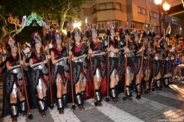 Capitanía Cristiana Cavallers – Escuadra de doce damas principales