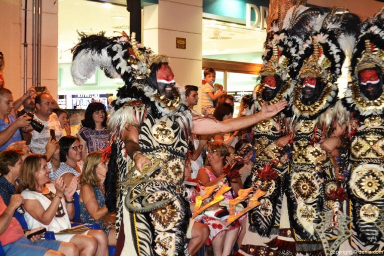 Capitanía mora Filà Walies - Escuadra Asaltos Negros Jávea
