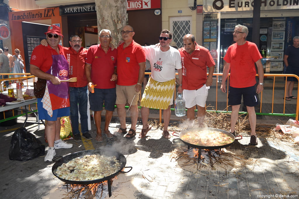 Concurso paellas Sant Roc 2016 Dénia – Paella Mozárabes