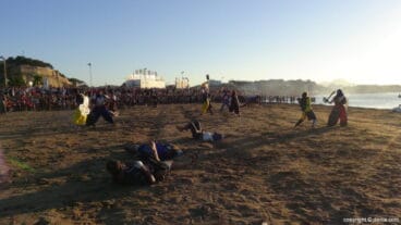 Desembarco Moros y Cristianos Dénia 2016 – Guerreros luchando