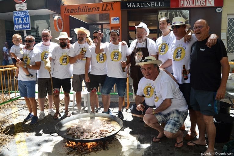 Concurso paellas Sant Roc 2016 Dénia - Paella Templaris